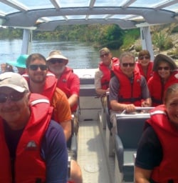 jetboating the hollyford river