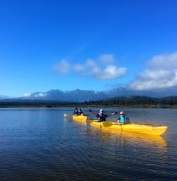 13 kayaking okarito lagoon west coast 5
