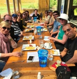 Outdoor Lunch at Valley Brewing Company