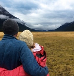 3 couple eglinton valley fiordland nz