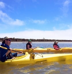 okarito lagoon guided kayaking