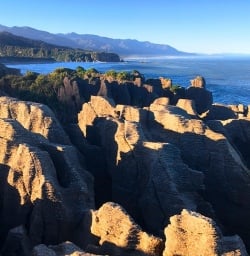 This is why they call them the Pancake Rocks