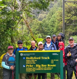 End of Hollyford Track