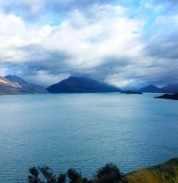 Lake Wakatipu from Bennetts Bluff Lookout