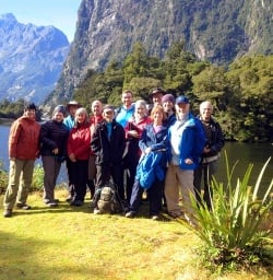 Group at Milford Sound