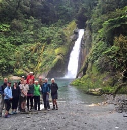 Group at Giants Gate Falls