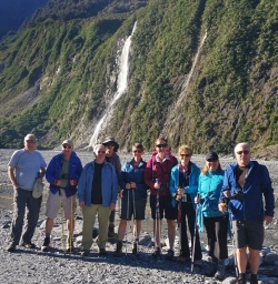 Group at Fox Glacier