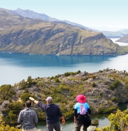 mou waho lake wanaka view