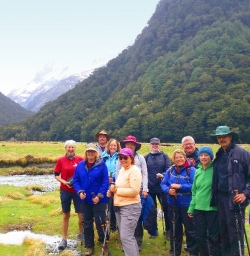 routeburn flats hiking group