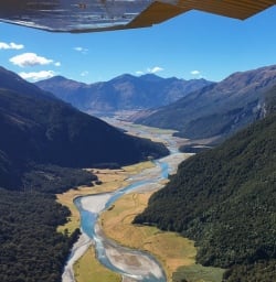 Wilkin river at Mount Aspiring National Park, Otago New Zealand