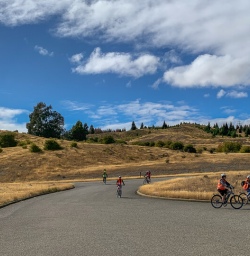 Bike tour at Lake Pukaki, Canterbury New Zealand