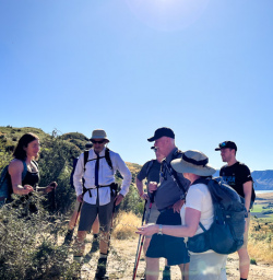5. Guests on Rocky Mountain trail