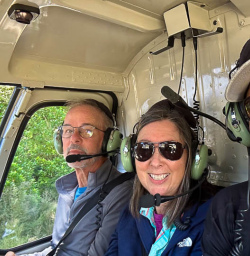 New Zealand guide on their way to Martins Bay
