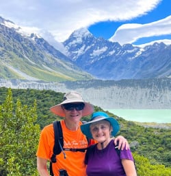 AorakiMount Cook Seally Tarns hike 27JAN25