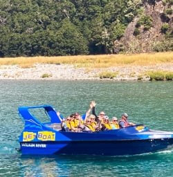 Wilkin River jet boat 19FEB25