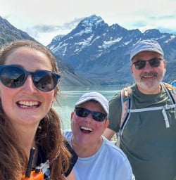 Guided tour Hooker Valley Track 03FEB25