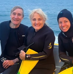 Kaikoura Peninsula dolphin swim 27JAN25