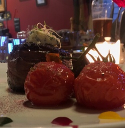 Dessert at Akaroa, Canterbury New Zealand