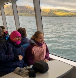 Boat cruise on Lake Wakatipu, Otago New Zealand