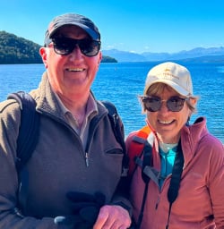 Water taxi from the Kepler Track
