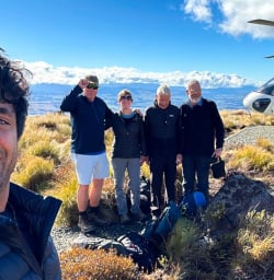 guests and guide Udi hike Kepler Track GW17MAR26