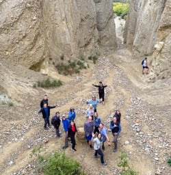 Guests exploring Omarama130124 