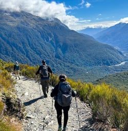 Routeburn Track key summit 24MAR25