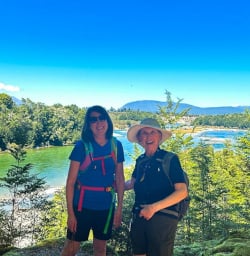 Guests hiking the Kepler Track 130124 4