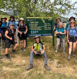 Hiking the Nydia Track 03FEB25