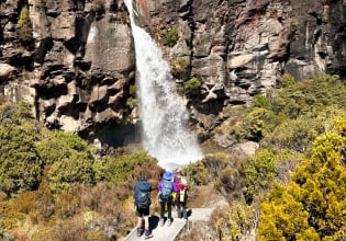 6 tangariro national park waterfall