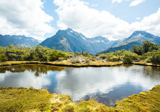 Routeburn Track panoramic views of Key Summit