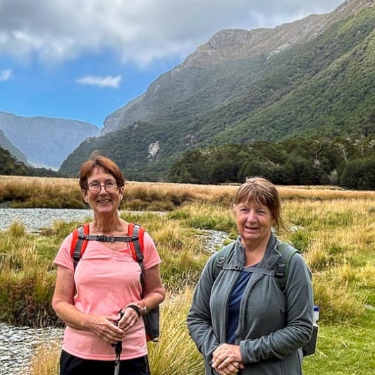 Walking tour Routeburn Track 16MAR25