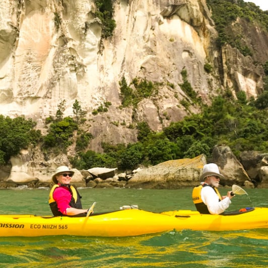 1. Cathedral Cove Kayaking