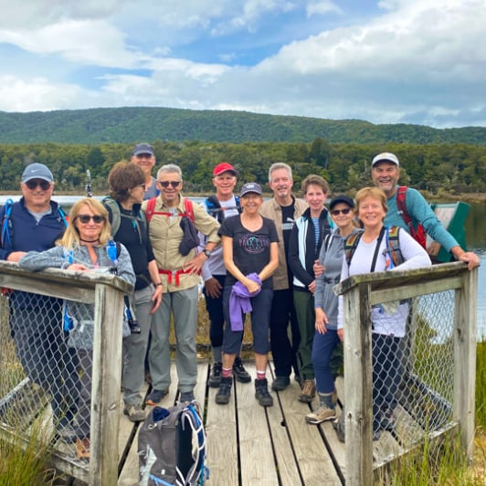 1. Group picture at Kepler Wetland