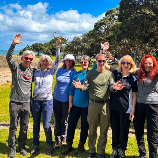 Arrive Auckland and explore Waiomu Kauri Grove