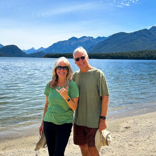 Couple on Kepler Track 20JAN25