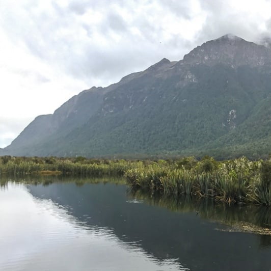 Mirror Lakes, Fiordland National Park Southland New Zealand