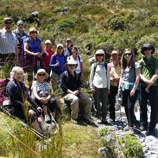 Group in Arthurs Pass