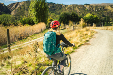 3. Solo guest biking Arrow River Trail