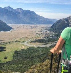 Kea Point Track, Aoraki Mount Cook National Park, Canterbury New Zealand