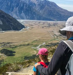 Kea Point Track, Aoraki Mount Cook National Park, Canterbury New Zealand