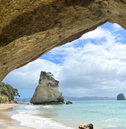 Archway at Cathedral Cove