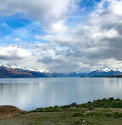 Big sky at Lake Pukaki