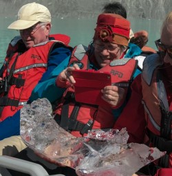 Boat Tour at Aoraki Mount Cook National Park Canterbury New Zealand