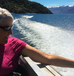Boat Tour at Lake Wanaka, Otago New Zealand