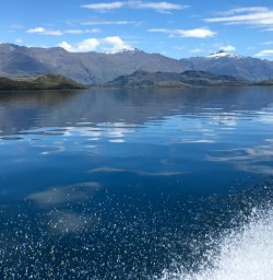 Boat Tour on Lake Wakatipu, Otago New Zealand