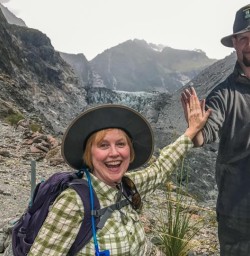 Check at Fox Glacier, West Coast New Zealand