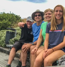 Family at Queenstown, Otago New Zealand