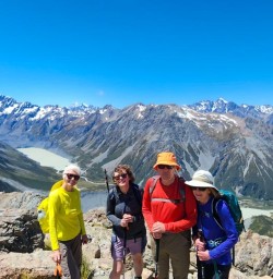 four guests in Mt Cook National Park KC22DEC25
