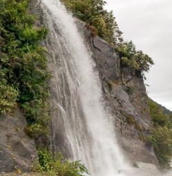 Falls at Franz Josef Glacier, West Coast New Zealand